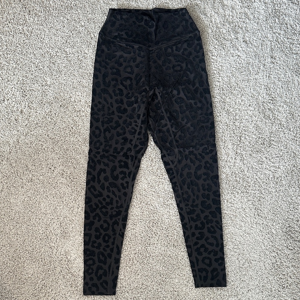 Balance Black Leopard Print leggings